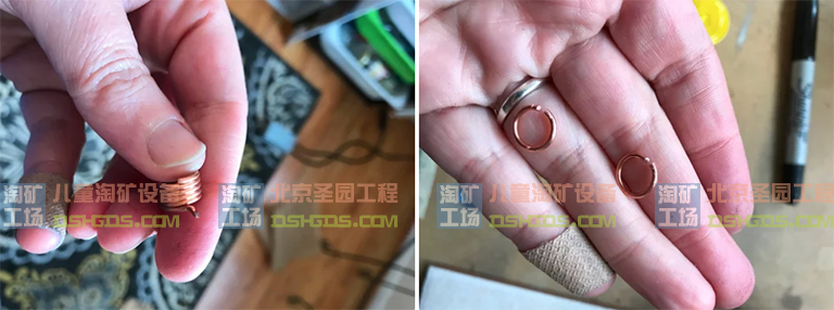 淘矿工场用铜和纽扣制作的神奇的太阳系项链（下）