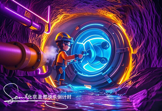 “快乐倒计时”这一主题是一个充满魔力的解谜空间